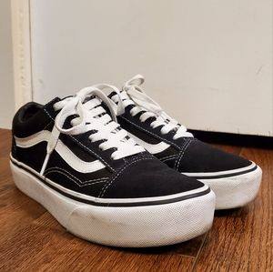 Old skool Platform Vans